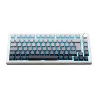 The G-Lab KEYZ Elite 300 GRW - Teclado inalámbrico para Gamer TKL Tri Mode 2.4 GHz/Bluetooth/Cableado - Teclado mecánico Hot Swap, Interruptores Prelubricados, Grabador Lateral, RGB+Macro - AZERTY FR