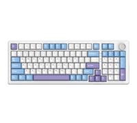The G-Lab KEYZ Elite 400 WB - Teclado inalambrico Gaming Tri Mode 2.4 GHz/Bluetooth/Cable - Teclado Mecanico Hot Swap, Switch Pre-lubricado, Gasket 5 Capas, RGB/Macro - Windows/Mac - US QWERTY