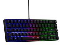 The G-lab Keyz Hydrogen Teclado Semi Mecánico Multicolor Pc/PS4/PS5/2024
