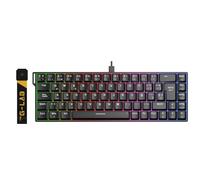 The G-Lab - Keyz Titanium HE Teclado Gaming Hall Effect Magnético QWERTY ES