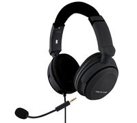 The G-Lab Korp Carbon - Auriculares para Videojuegos con micrófono Reforzado, micrófono Desmontable, cómodo y Ligero, Compatible con Xbox One PC PS5 Switch Smartphone (Negro)