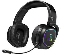 The G-Lab - Korp Promenthium - Auriculares Gaming Inalámbricos para Ps4/Ps5/Pc - Auriculares Gamer Inalámbricos de Baja Latencia - Retroiluminación RGB - Nuevo (Inalámbrico)