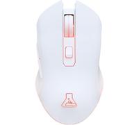 The G-Lab Kult Helium WL Ratón Gaming Inalámbrico RGB 6400 DPI Blanco