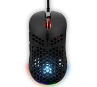 The G-Lab - Kult Oxygen - Raton Gaming con Cable de Alto Rendimiento 12.800 dpi - Máxima Reactividad, RGB 100% Personalizable, 6 Botones Programables, Ambidiestro, Silencioso - Nuevo