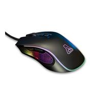 The G-Lab - Kult Thorium - Ratón Gamer con Cable USB - Ultra preciso y Sensible, 12800 dpi, 1000 Hz, 7 Botones, 95 g - Ratón para Juegos Personalizable Macro y RGB - PC/PS4/PS5