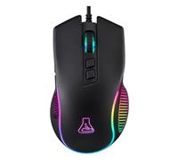 The G-Lab Kult Thorium - Ratón Gaming con Cable 12800 dpi RGB Macro | Con Cable USB, 12 800 DPI, 1000 Hz, 7 Botones, 95g, RGB, Macros Personalizables, Compatible PC/PS4/PS5