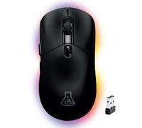 The G-Lab - Kult Titanium - Raton Inalambrico Gaming Recargable - Ratón Bluetooth / 2.4GHz/ Cable Triple Modo, 100h Autonomía, RGB, 12 000 dpi - Raton Gaming 100% Personalizable PC/PS4/PS5 - New