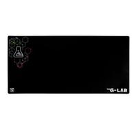 The G-Lab - Pad Mercury - Alfombrilla ratón XXL para juegos - Alfombrilla escritorio, Formato extragrande XXXL, Antideslizante, Alfombrilla gaming, Precisión y velocidad - Cuidado fácil - 1200x570x4mm