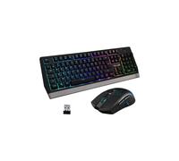The G-lab Raton Y Teclado Gaming Tungsten Spanish QWERTY Black