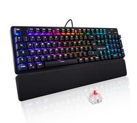 The G-Lab Keyz Rubidium Evolution teclado USB AZERTY Francés Negro