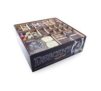 The Game Doctors Organizador de Juegos de Mesa Compatible con Descent: Viajes en la Oscuridad 2ª edición
