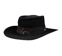 The Game Greg Norman 2017 Sombrero de Paja, Straw Hat, Negro