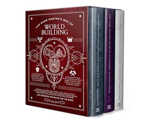 The Game Master's Box of Worldbuilding: Hundreds of random tables, towns, cities, lairs, factions, villains, mysteries and other tools for building ... for all of your 5th edition RPG adventures