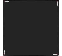 The Gaming Mat Company Mahjong Mat. 33 x 33 pulgadas, color negro con borde cosido, tapete cuadrado de alta calidad para póquer, dominó y puente, cubierta de mesa profesional de Mahjong, tablero de