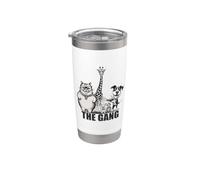 The Gang, Graphic Saying Vaso térmico de acero inoxidable de doble pared