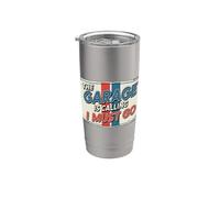 The Garage Is Calling I Must Go Vaso térmico de acero inoxidable de doble pared