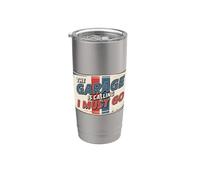 The Garage Is Calling I Must Go Vaso térmico de acero inoxidable de doble pared