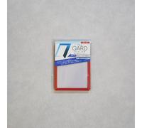 The GARD STYLISH Side Loader Juego de 3 fundas para tarjetas TCG Leader Sleeves para One Piece, Dragon Ball, Star Wars (rojo)