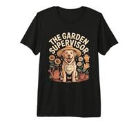 The Garden Supervisor, Lindo Amante de los jardineros de Perros Camiseta Premium