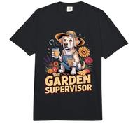 The Garden Supervisor, Lindo Amante de los jardineros de Perros Comfort Colors Adult Heavyweight T-Shirt