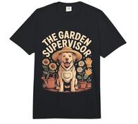 The Garden Supervisor, Lindo Amante de los jardineros de Perros Comfort Colors Adult Heavyweight T-Shirt