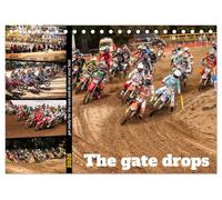 The gate drops - get ready for the race and do your your best (Tischkalender 2026 DIN A5 quer), CALVENDO Monatskalender: Wahnsinnig spannende Motorsport-Aufnahmen