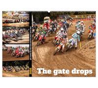 The gate drops - get ready for the race and do your your best (Wandkalender 2026 DIN A2 quer), CALVENDO Monatskalender: Wahnsinnig spannende Motorsport-Aufnahmen