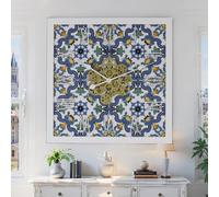 The Gears Reloj de pared Colección Italia con engranajes móviles (Meta, 60 cm)