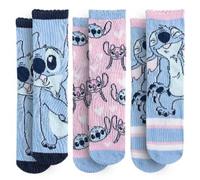 The Geeky Pop Stitch - Pack de 3 pares de calcetines para mujer - Calcetines de fantasía | Calcetines Stitch para niña (FR/ES, Números, 30, Regular)