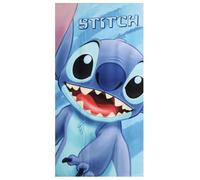 The Geeky Pop Toalla de playa Disney Stitch - 70 x 140 cm - Ligera y de secado rápido - Toalla de playa oficial Disney Lilo & Stitch | Ideal para playa, piscina y viajes