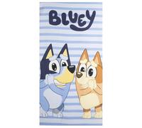 The Geeky Pop - Toalla de playa infantil Bluey - 70 x 140 cm - Suave, ligera y de secado rápido - Ideal para playa y piscina - Regalo de verano
