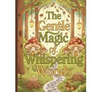 The Gentle Magic of Whispering Woods: A Cozy Woodland Coloring Book with Adorable Animal Friends and Enchanted Forest Scenes 30 Single-Sided Pages for Relaxation, Mindfulness, and Creative Joy