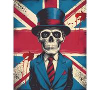 The Gentleman of the Grave: A hauntingly stylish notebook for lovers of British horror and dark elegance