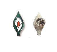 The Gents Cave Pin de lirio de Pascua de Irlanda irlandesa, levantamiento republicano (paquete de 2)