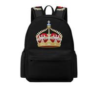 The German Prince - Bonita mochila de viaje ligera e informal para laptop para hombres y mujeres, estampado gráfico