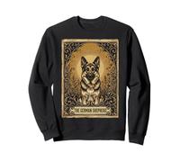 The German Shepherd Carta del Tarot Sudadera