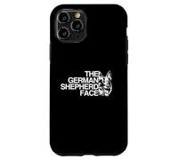 The German Shepherd Face - Pastor alemán Carcasa para iPhone 11 Pro