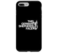 The German Shepherd Face - Pastor alemán Carcasa para iPhone 7 Plus/8 Plus