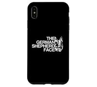 The German Shepherd Face - Pastor alemán Carcasa para iPhone XS Max