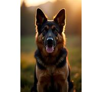 The German Shepherd Notebook: A Premium Dotted Journal: Part of The Noble Breed Collection by Ronan Ashworth | 6x9, 160 Pages for Dog Lovers, Thinkers, and Dreamers