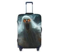 The Ghost Disappeared in The Sunlight - Funda elástica para equipaje de viaje, protector de maleta, funda de equipaje impresa antiarañazos, Black, XL