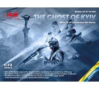 The Ghost Of Kyiv : Mig-29 Of Ucraniano Air Force 1:72 Plástico Modelo Kit Icm
