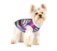 The Giant Wheel Under Lightning - Camisa de algodón suave y transpirable para perros, gatos, niños, niñas, mascotas, adecuada para mascotas pequeñas