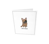 The Gift Label Tarjeta de saludo - I speak frenchie