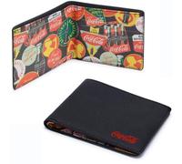 The Gift Scholars Coca-Cola Wallet, 1 Unidad para Hombre, Black, Talla única