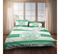 The Gift Scholars Juego de Ropa de Cama Doble con Licencia Oficial del Celtic FC - Reversible e Incluye Funda de Almohada niños - para Bhoys y Wee Lasses