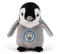 The Gift Scholars Peluche de pingüino de Man City FC de 22 cm: con licencia oficial, respetuoso con el medio ambiente de los ciudadanos de todas las edades.