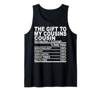 The gift to my cousins cousin funny family meeting matching Camiseta sin Mangas