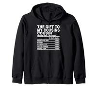 The gift to my cousins cousin funny family meeting matching Sudadera con Capucha