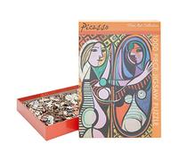 The Gifted Stationery Jigsaw Puzzle para niños y adultos, 1000 piezas, Picasso, niña antes de un espejo